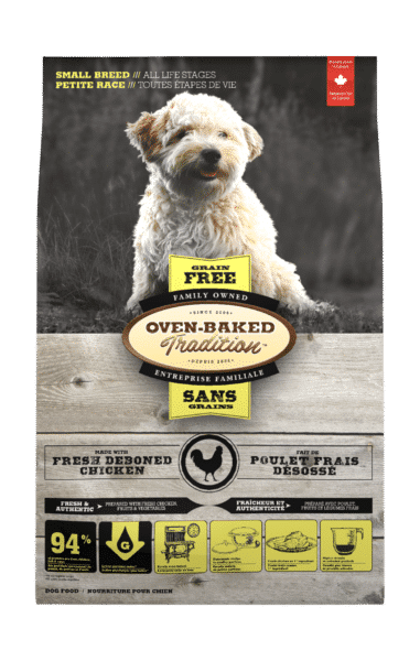 Oven-Baked Tradition Grain-Free For Small Breed All Life Stages Dog Dry Food-Chicken 12.5lb