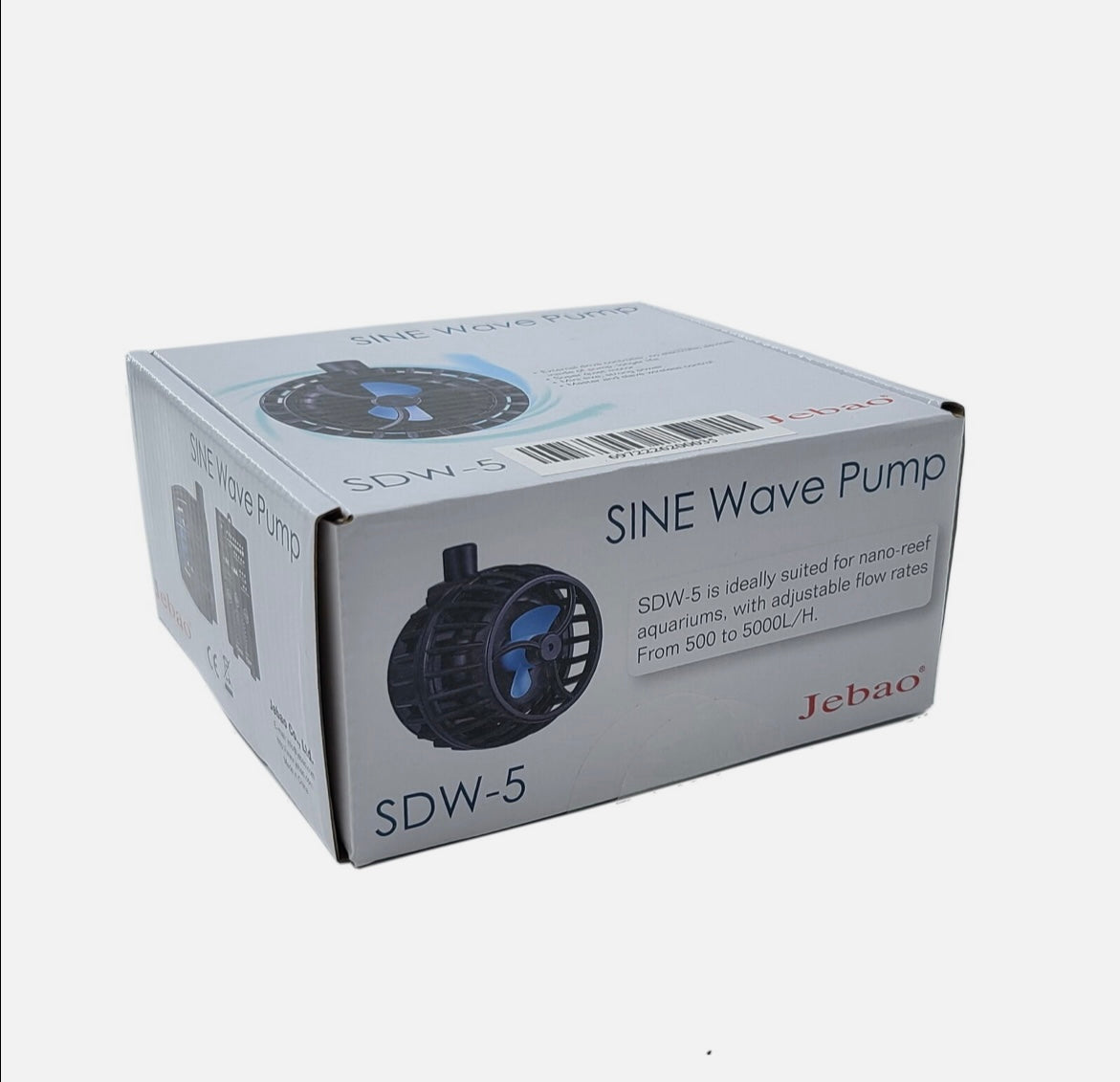 Jebao SDW-5 Wave Maker Flow Pump with Controller for Marine Reef Aquarium
