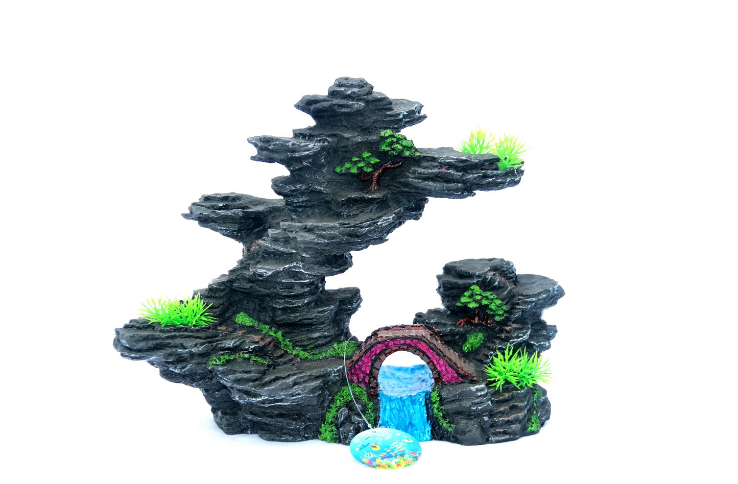 MagicalPet Aquarium Mountain View Aquarium Ornament Tank Decoration