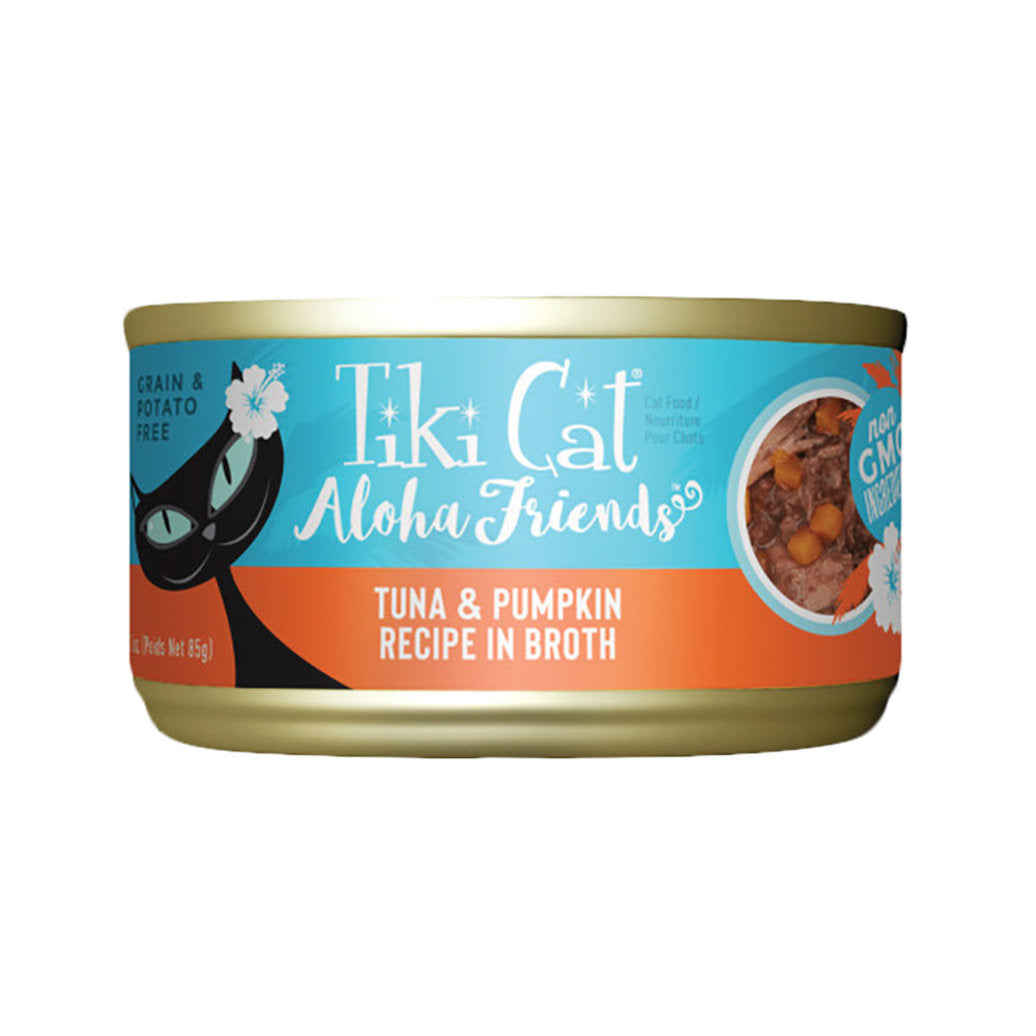 Tiki Cat Aloha Friends Wet Cat Food -Tuna & Pumpkin 85g