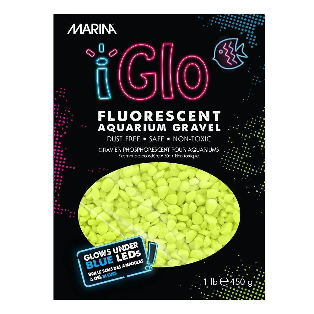 Marina Aquarium iGlo Gravel -Yellow