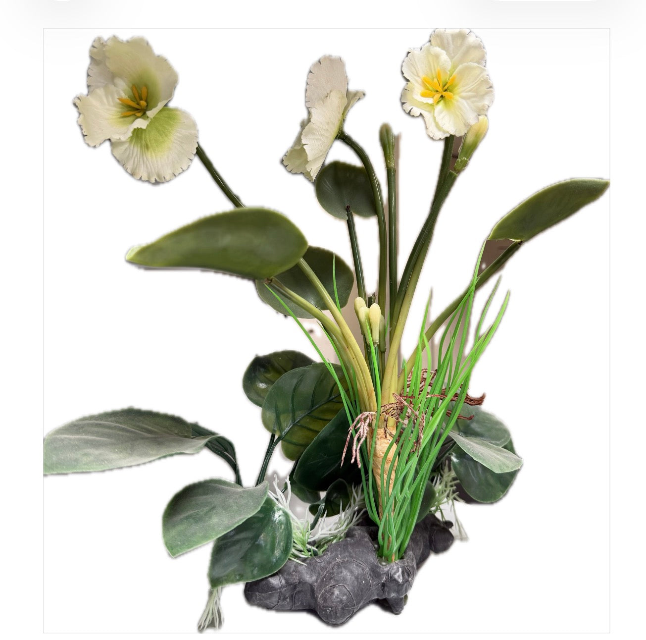 Magicalpets Aquarium Fish Tank Flower Plants Decoration