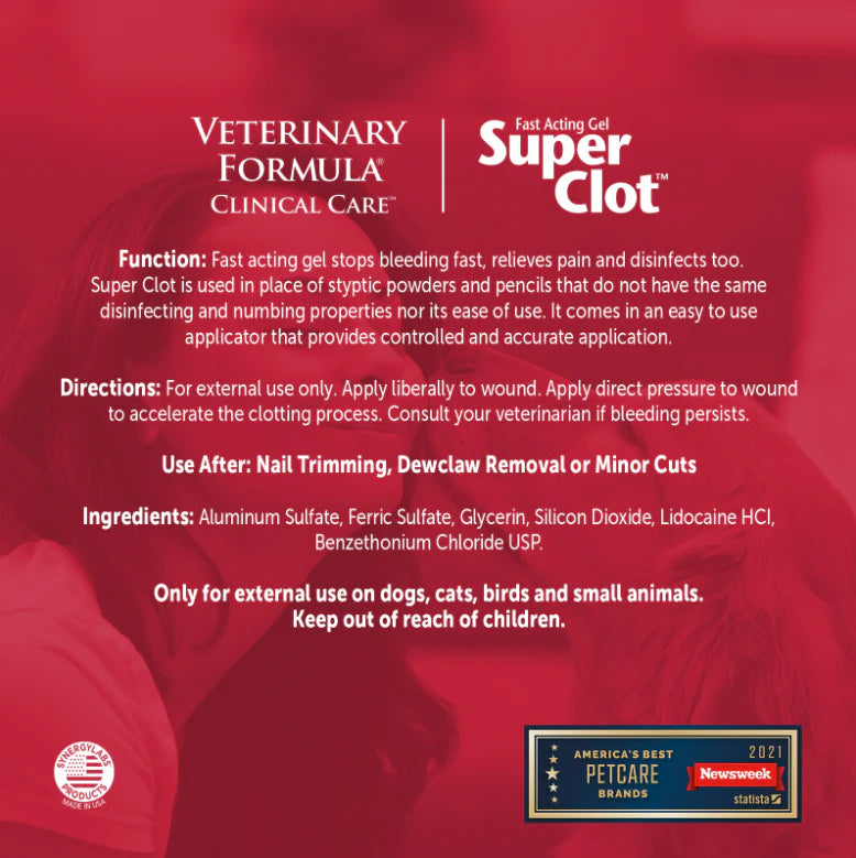 Synergy Labs Veterinary Formula Super Clot