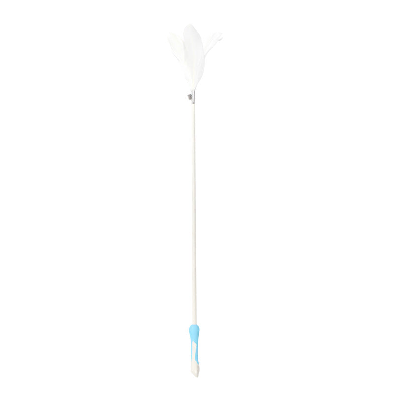MagicalPet Natural Feather Cat Teaser Cat Toy