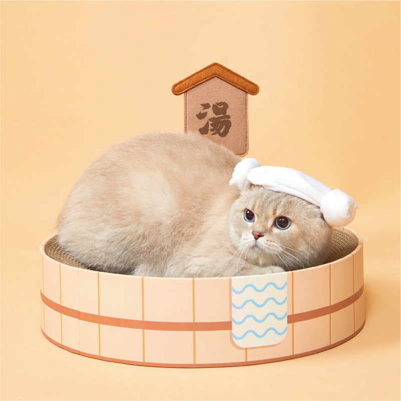 Purlab Hot Spring Cat Scratching Board