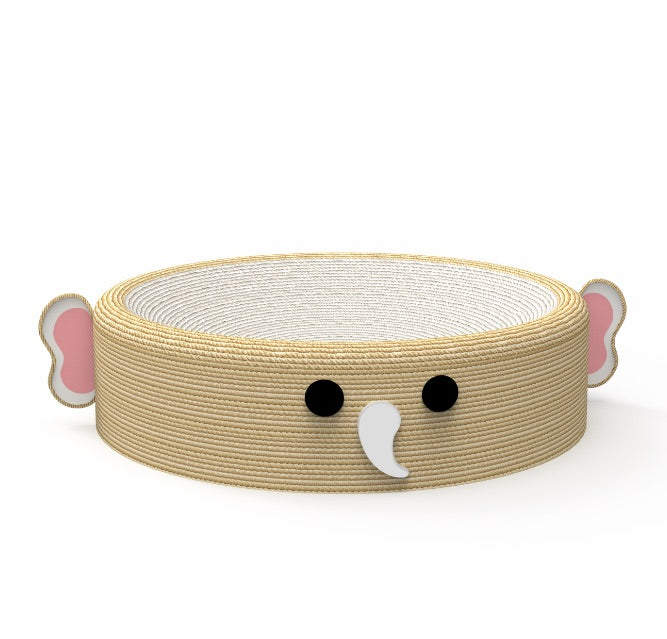 MiaoFairy Animal Shaped Multifunctional Cat Bed Nest And Cat Scratching Board