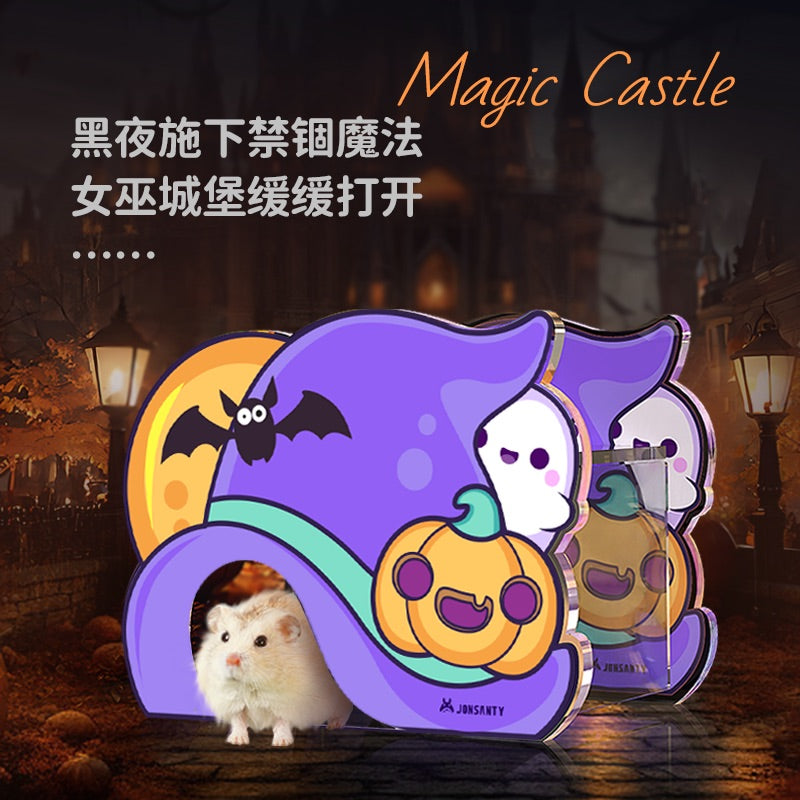 Carno Halloween Series Acrylic Hamster Hideout For Small Pet