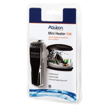 Aqueon Mini Heater 10W For 2.5-5 Gallons Fish Tank