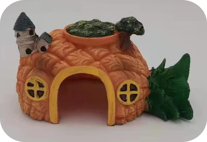 MagicalPet Aquarium Pineapple House Cave Aquarium Decoration