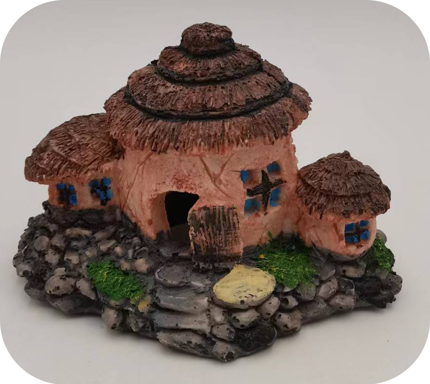 MagicalPet Aquarium House Hidden Cave Tank Decoration