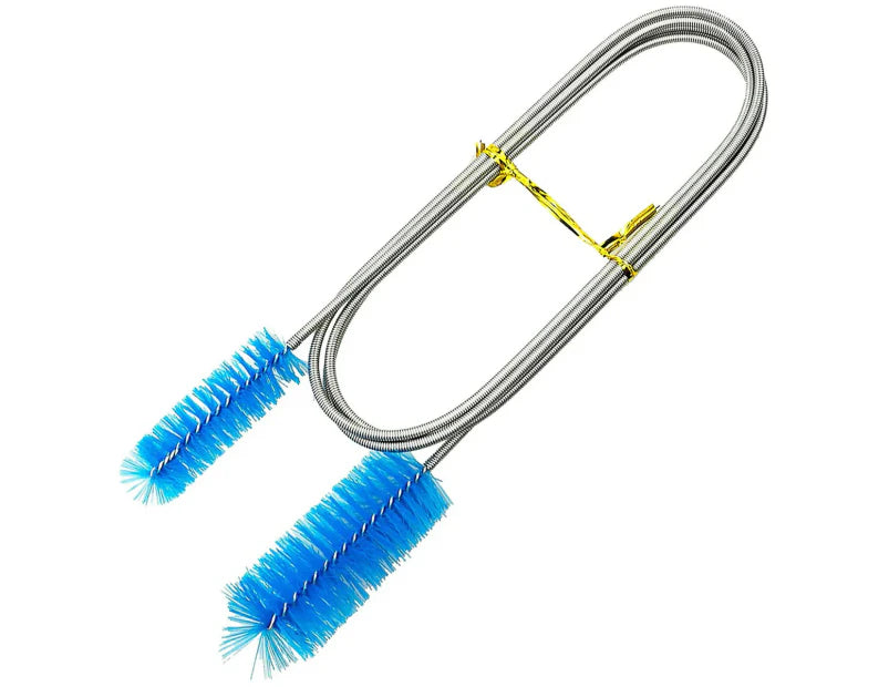 Aquarium Flexible Filter Brush With 1.5m Long Stainless Steel For Fish Tank