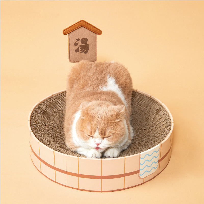 Purlab Hot Spring Cat Scratching Board