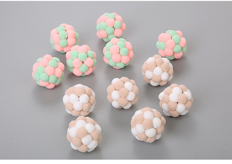 MagicalPet Pet Toy Ball With Bell For Cats Small Dogs(5pcs/Box)