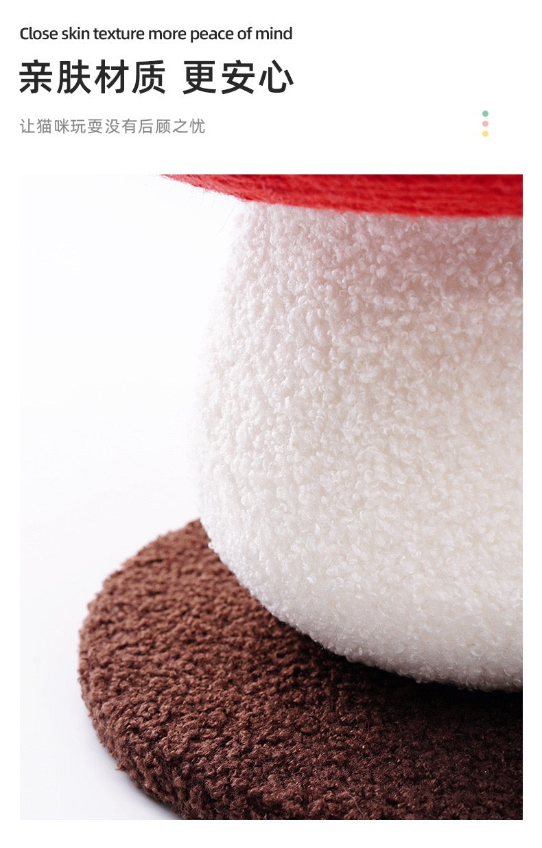 MiaoFairy Mushroom Cat Scratching Post