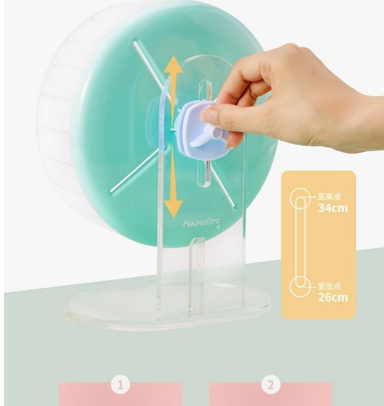Yee Small Pet Super-Silent Hamster Exercise Wheel