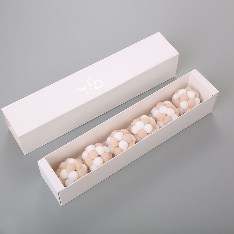 MagicalPet Cat Toy Balls With Bell 6pcs/Box