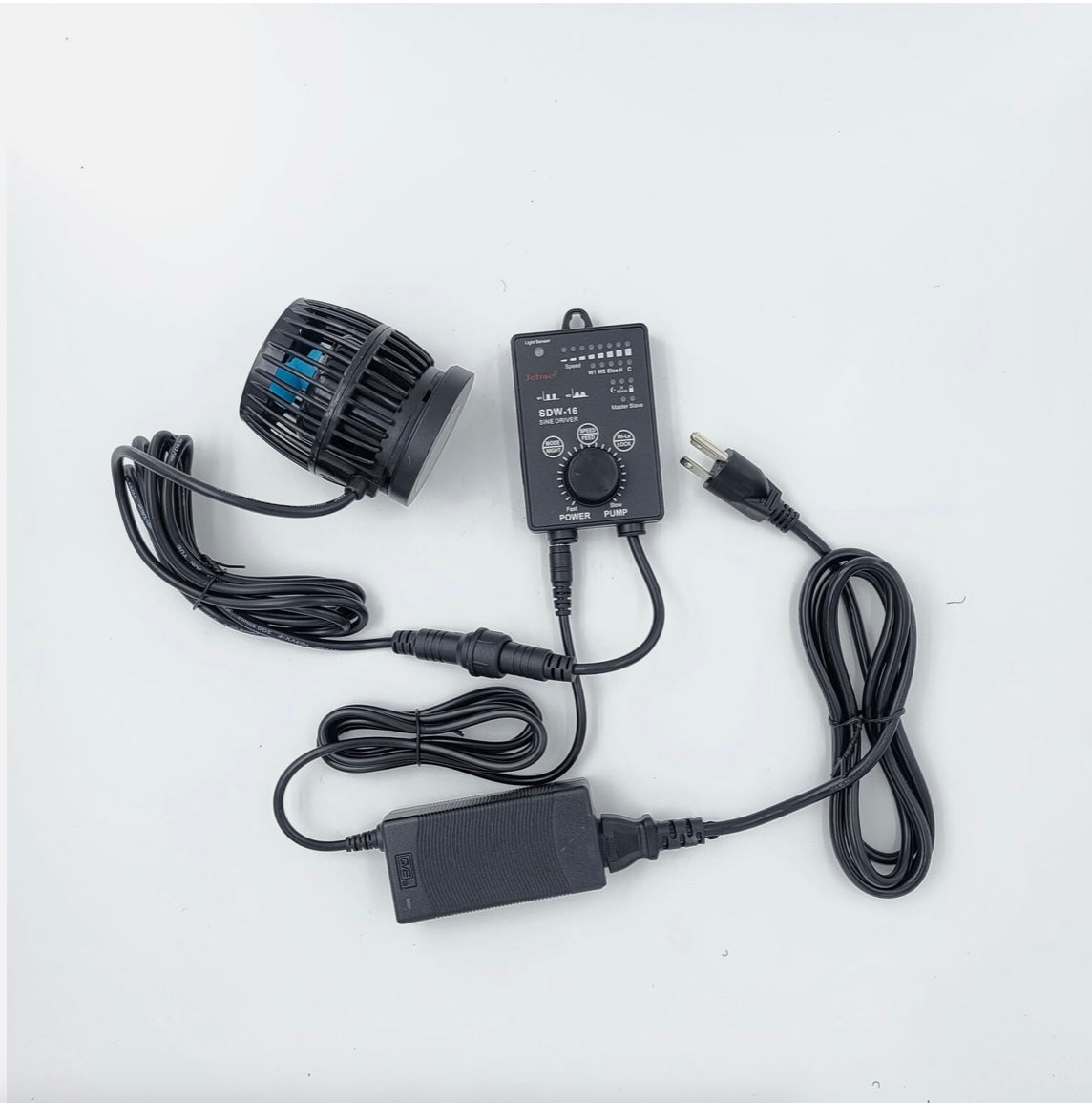 Jebao SDW-16 Wave Maker Flow Pump with Controller for Marine Reef Aquarium