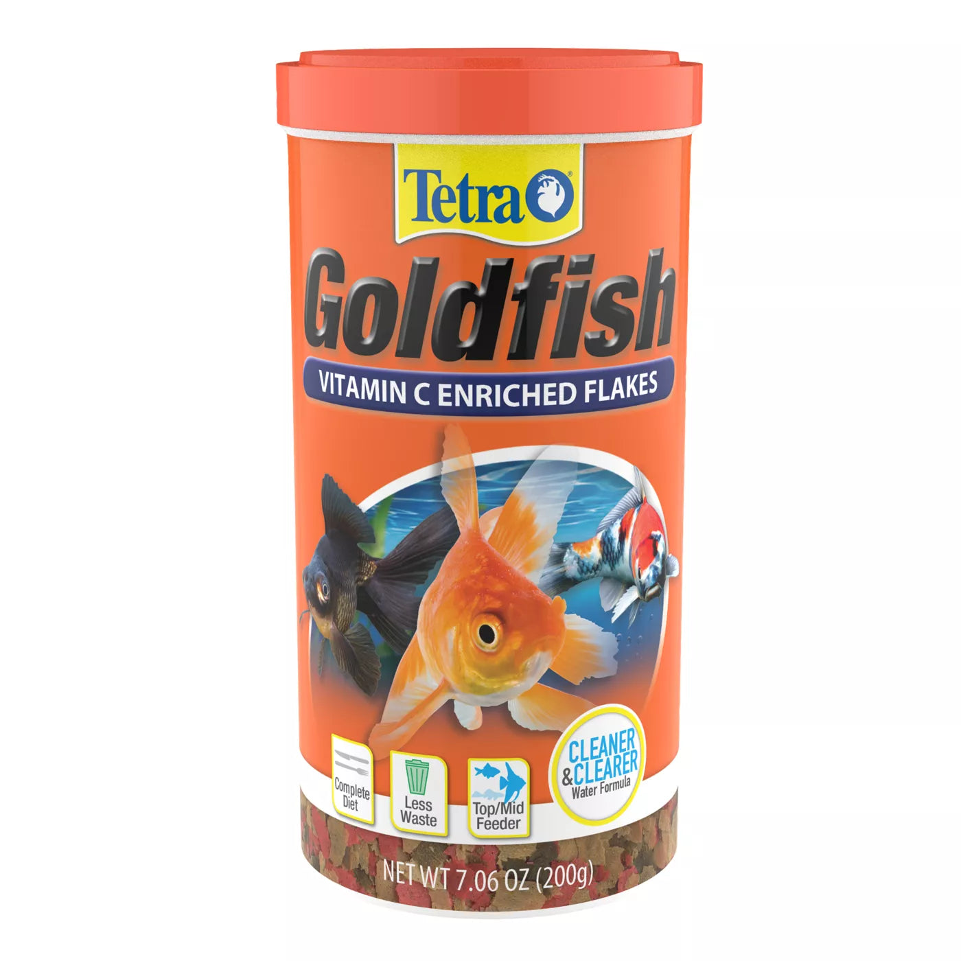 Tetra Goldfish Flakes Clean Water Formula Fish Food