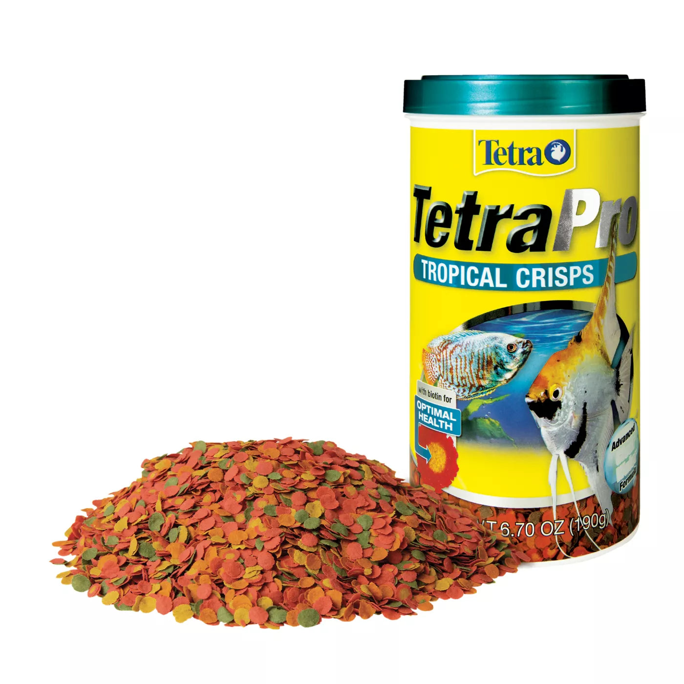 Tetra TetraPro Crisps Fish Food 6.7oz/190g