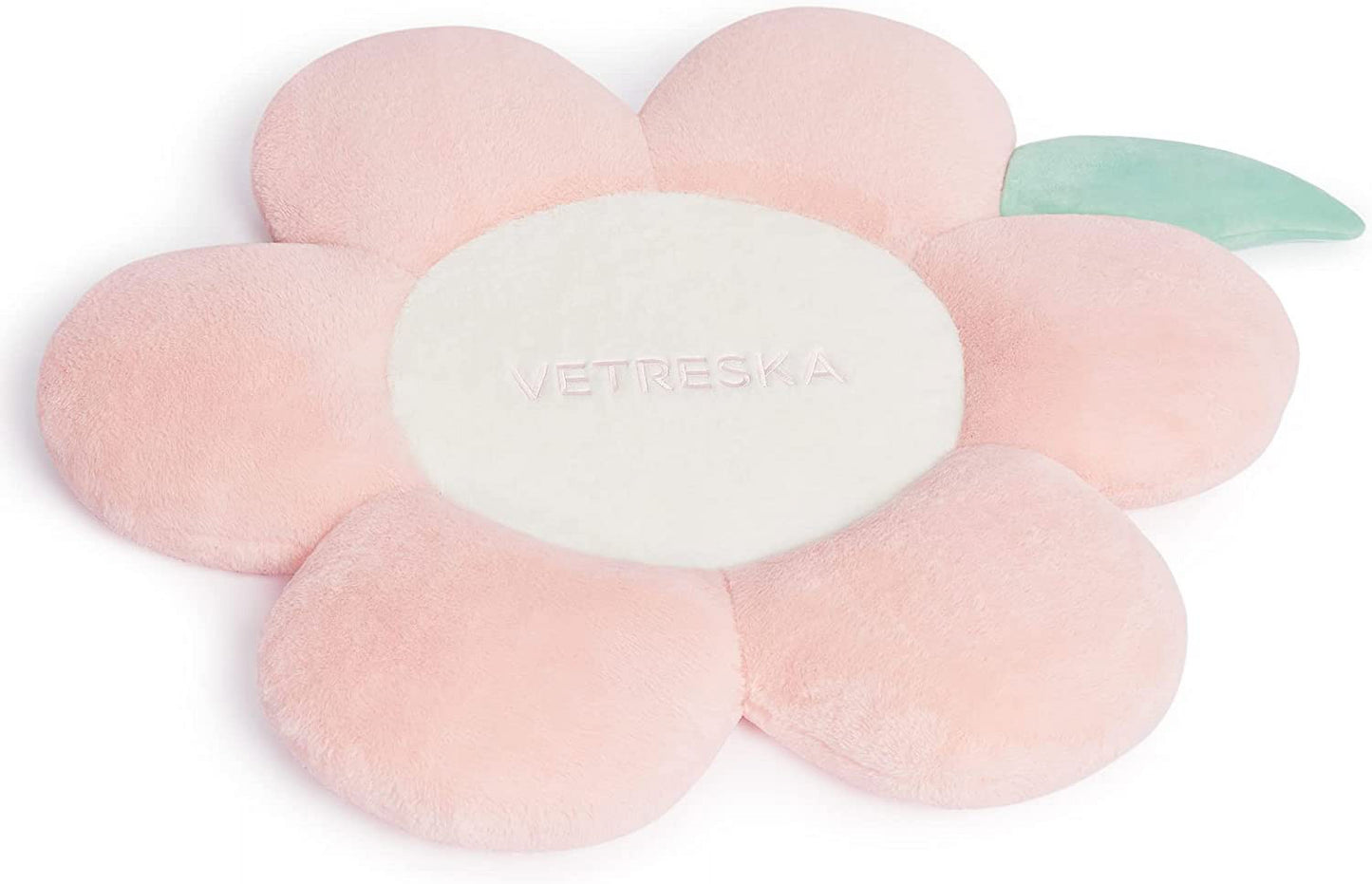 VETRESKA Flora Pets Bed for Medium Small Dogs Cats And Washable Bed Sofa Supportive Pet Bed Bolster