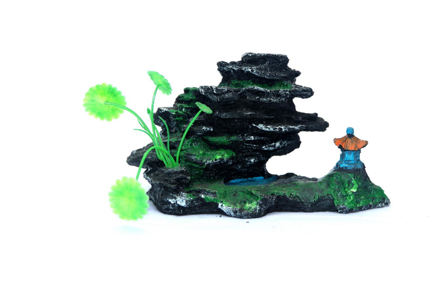 MagcialPet Aquarium Rockery Mountain View Stone Ornament Tank Decoration