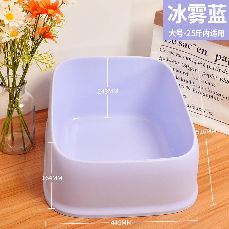 TinyPet Large Open Top Cat Litter Box