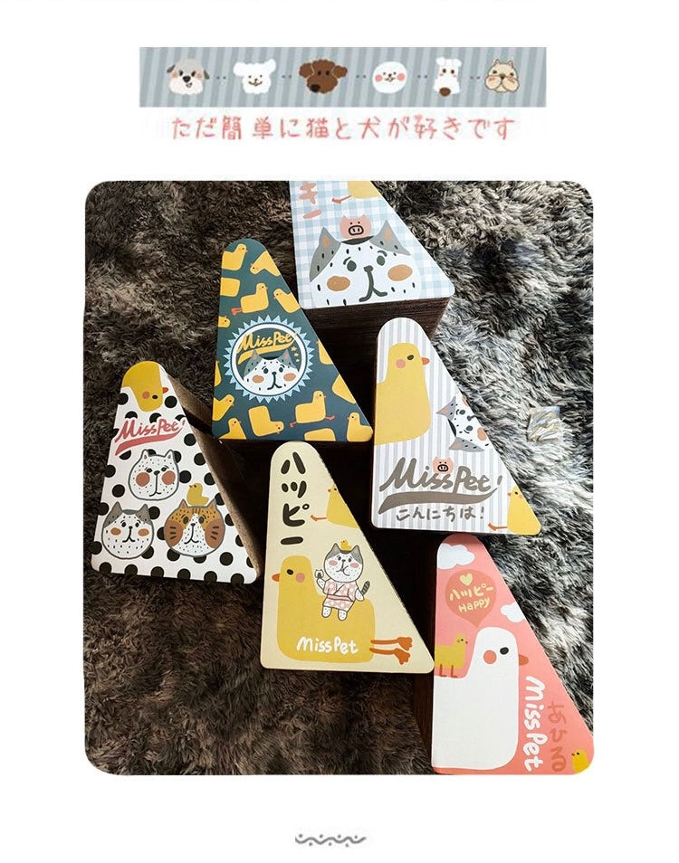 MiaoFairy Medium Triangle Cardboard Cat Scratching Board