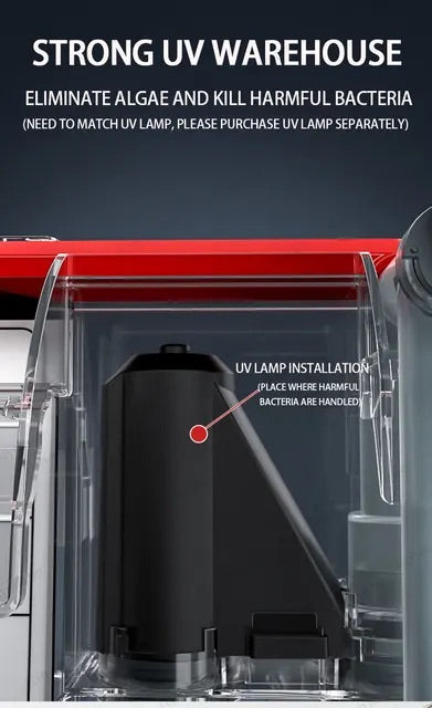 Hanging Aquarium Filter Fish Tank Filter Waterfall Suspension Oxygen Pump Submersible Fliter For Aquarium filter