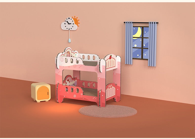 TinyPet Student Dormitory Scratching Board Cat Scratcher Bed