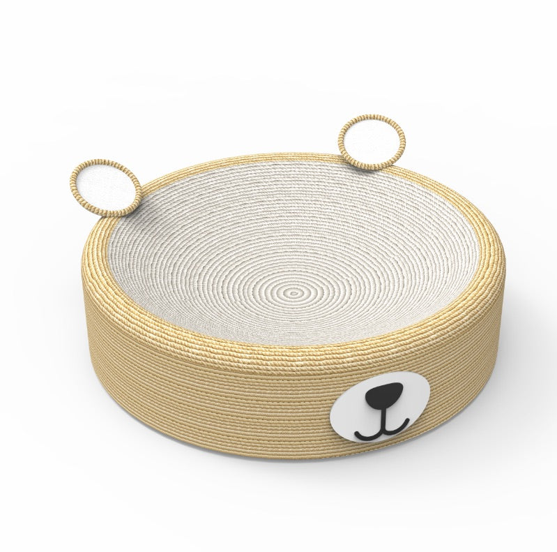 MiaoFairy Animal Shaped Multifunctional Cat Bed Nest And Cat Scratching Board