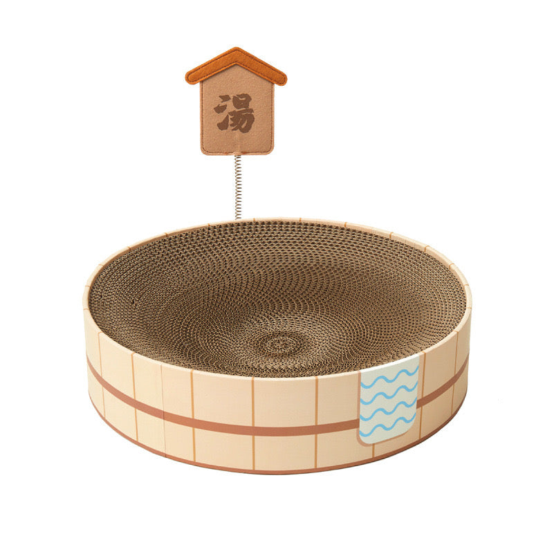 Purlab Hot Spring Cat Scratching Board