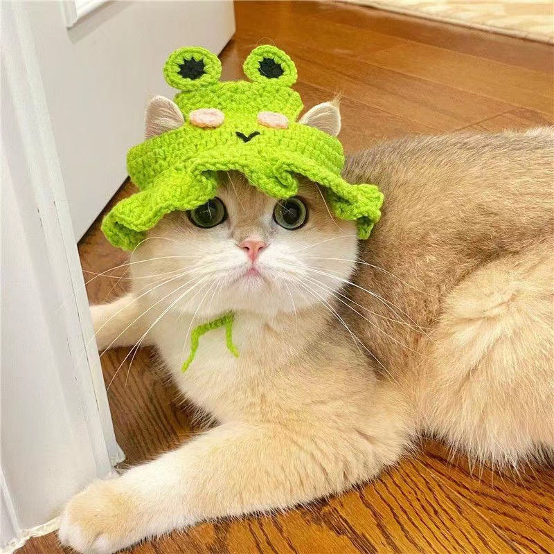 MagicalPet Green Cat Hat Pet Cute Party Costume Party Costume Accessories Headwear