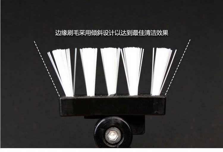 QANVEE Aquarium Cleaning Tool Plastic Brush Heads Replacement