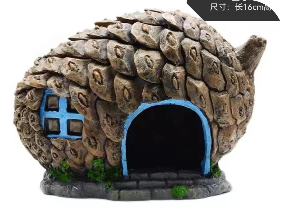 MagicalPet Aquarium Pinecone Molding Fish Tank Decoration