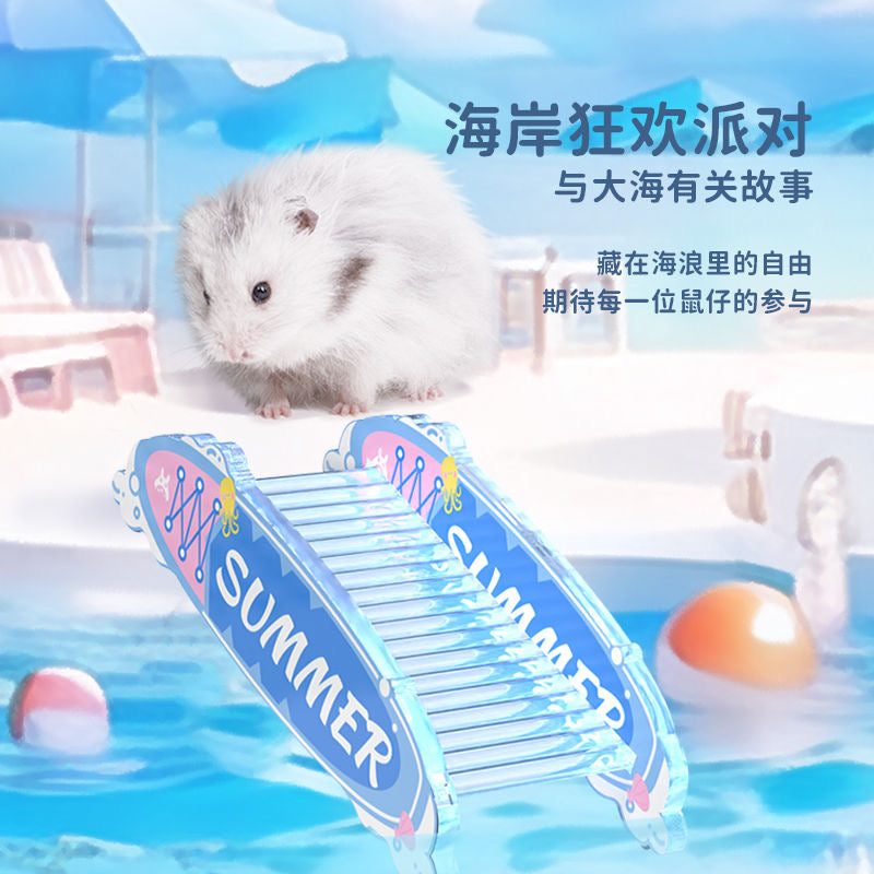 Carno Summer Party Series Acrylic Hamster Hideout For Small Pet
