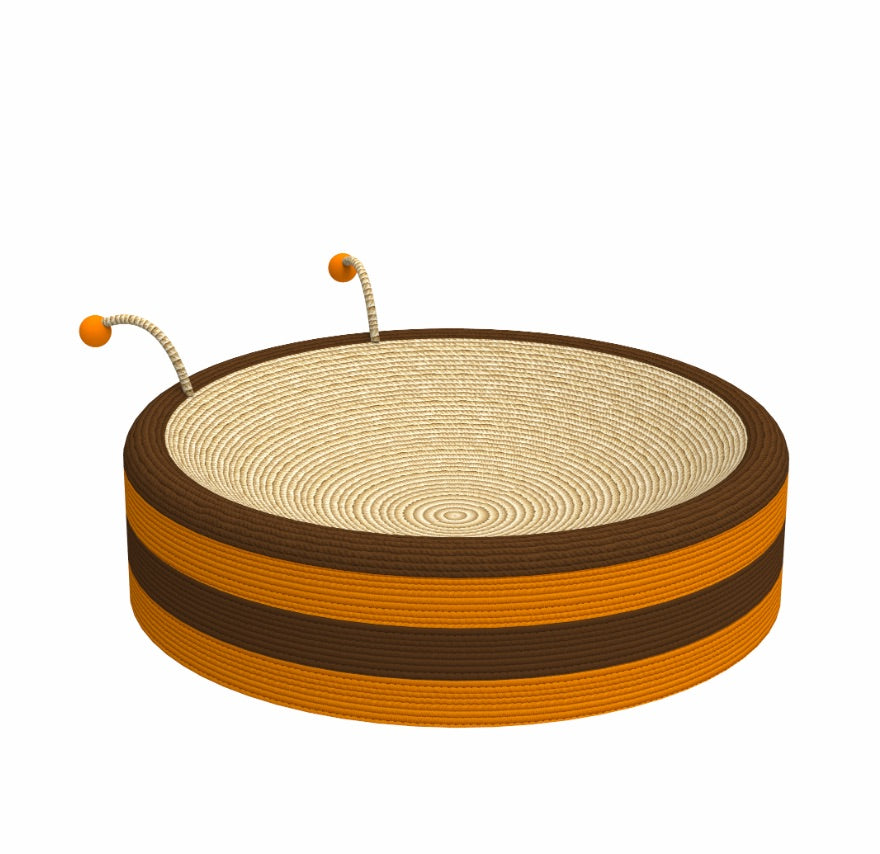MiaoFairy Animal Shaped Multifunctional Cat Bed Nest And Cat Scratching Board