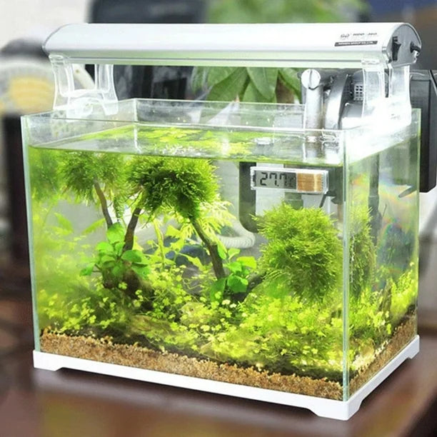 Aquarium Thermometer Electronic LCD Digital Fish Tank Temperature Measurement Fish Tank Temp Meter