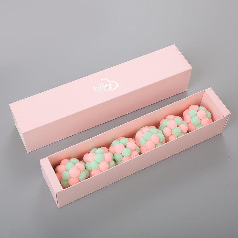 MagicalPet Pet Toy Ball With Bell For Cats Small Dogs(5pcs/Box)