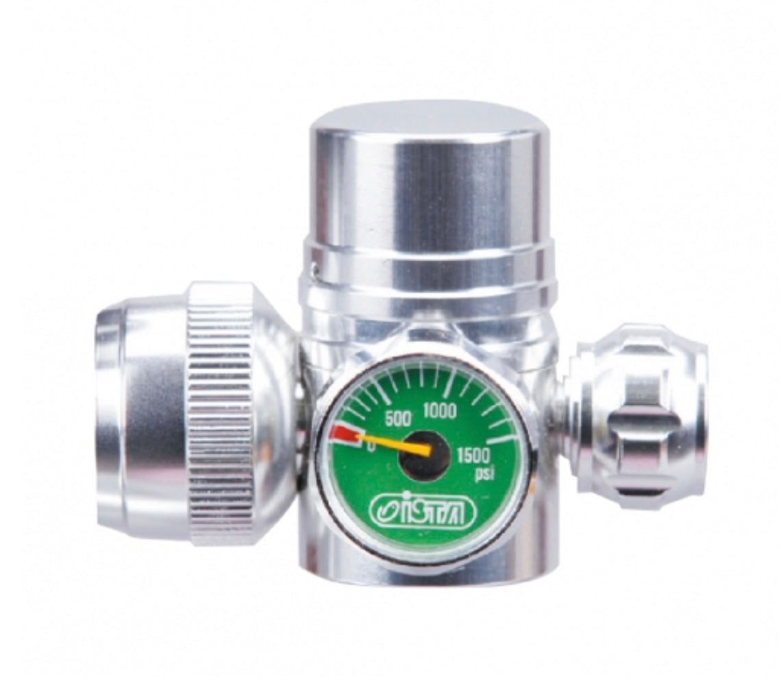 ISTA Pressure Reduced Regulator For Aluminum Cylinder- Face-Side