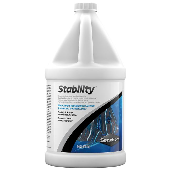Seachem Stability Tank Stabilization System Aquarium Water Conditioner 2L