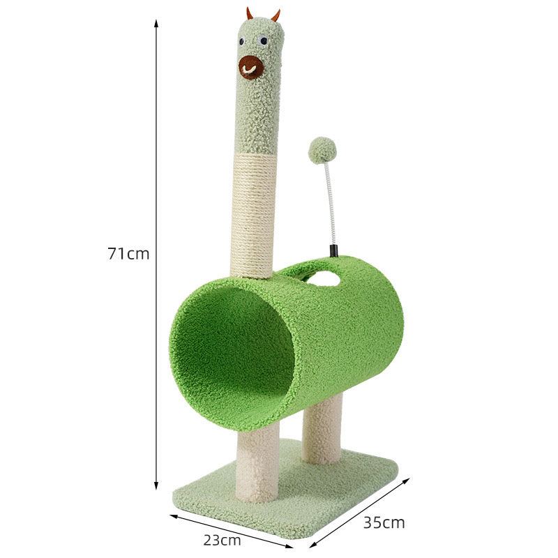 Hoopet Cat Climbing Frame Multi-Functional Small Cat Tree Cat Scratching Post