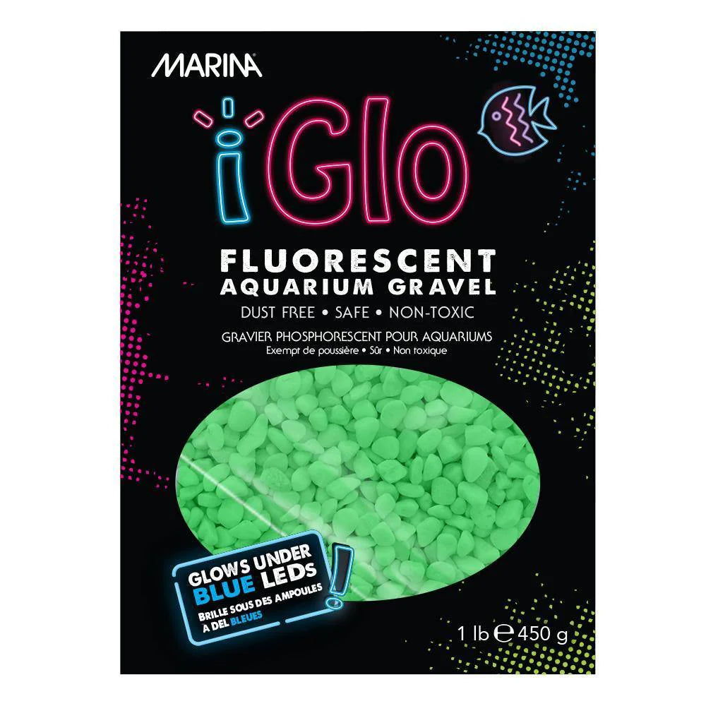 Marina Aquarium iGlo Gravel -Green