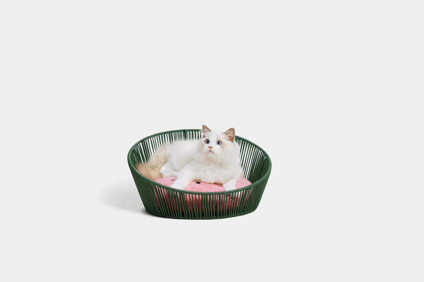 Vetreska Watermelon Rattan Pet Bed