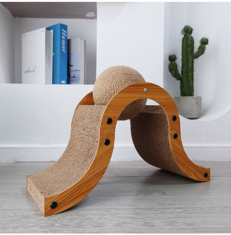 MiaoFairy Cat Scratcher With Ball