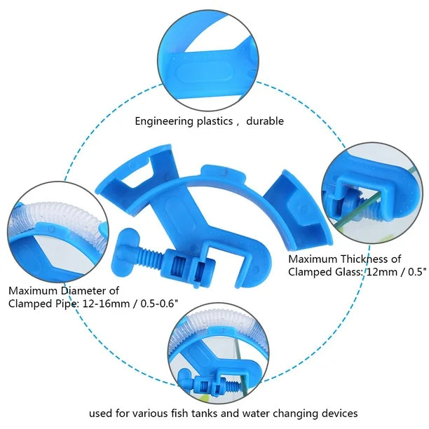 Fish Hose Holder Aquarium Water Pipe Holder