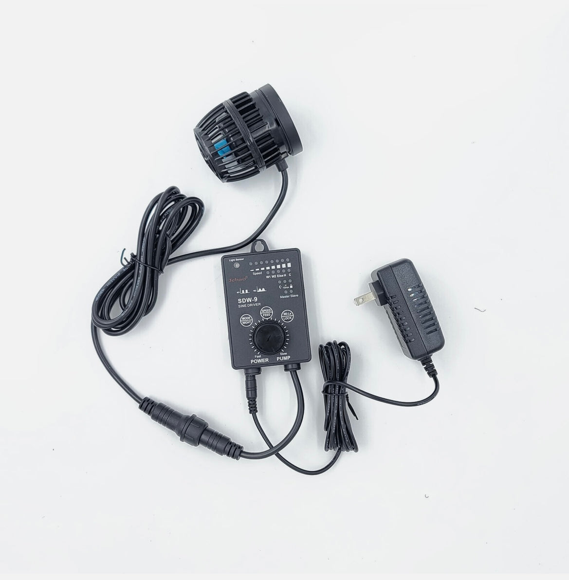 Jebao SDW-9 Wave Maker Flow Pump with Controller for Marine Reef Aquarium