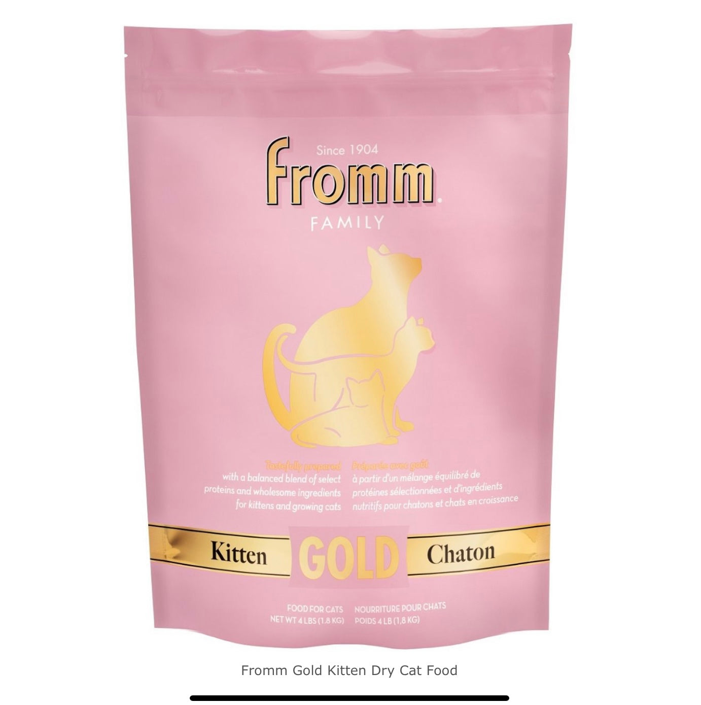 Fromm Gold Kitten Dry Cat Food 4lb