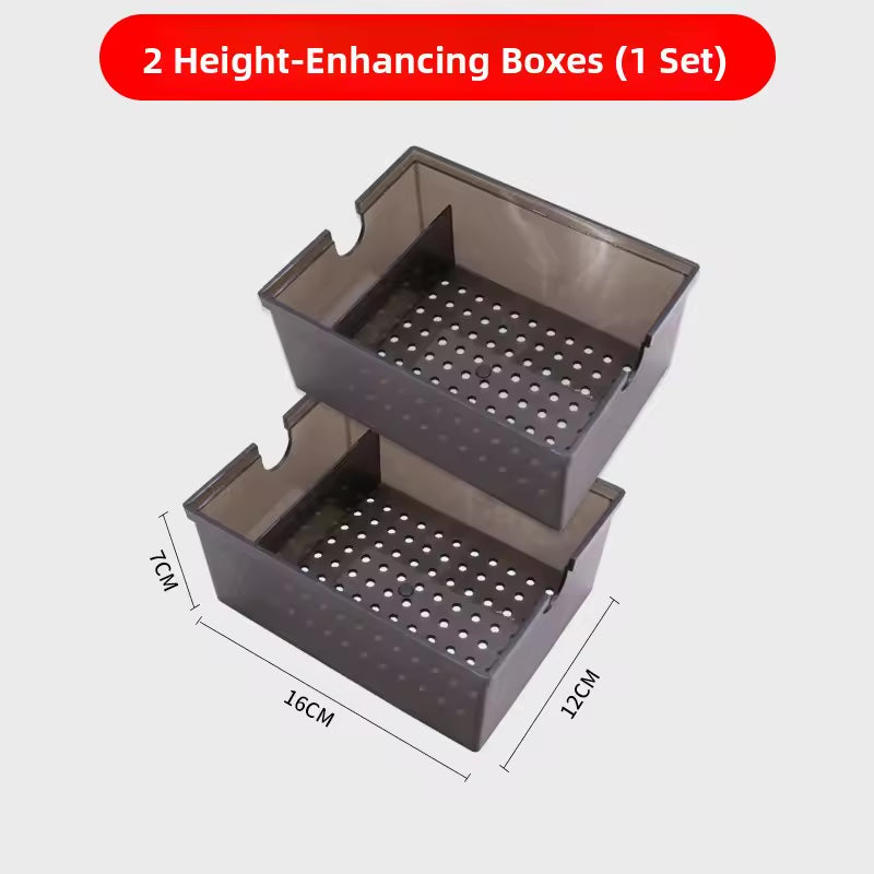 VOONLINE Tee-in-One Aquarium Filter System Upper Placement Circulation Water Purifier Drop Flow Box External Hanging Filter VL-232