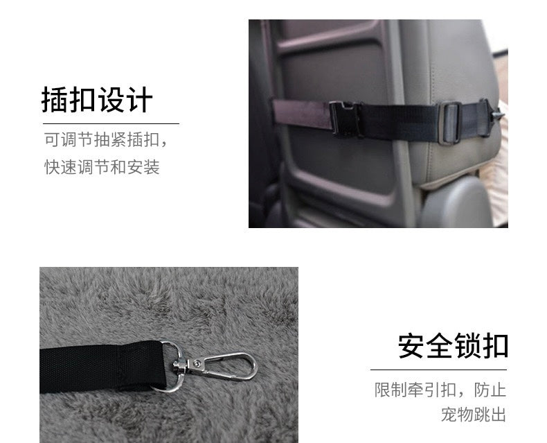 MagicalPet Waterproof Pet Booster Car Seat With Side Handles C220