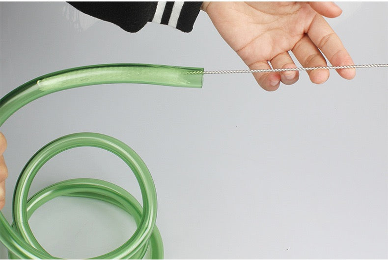 Aquarium Stainless Steel Fish Tank Cleaning Brush Set Of Four